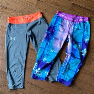 Capri under armory legging bundle